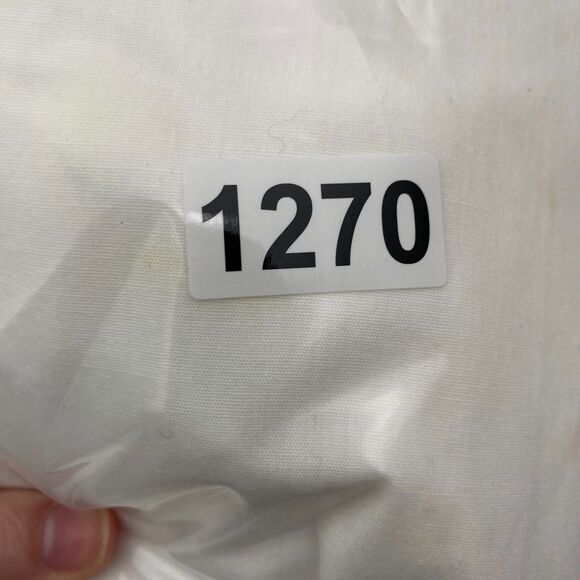 Rockmount Ranch Wear Ruffle Top Blouse Womens Medium White USA Western VTG - Picture 10 of 10